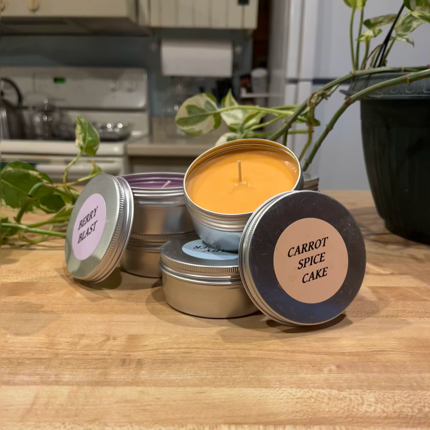 4oz Candle Tins