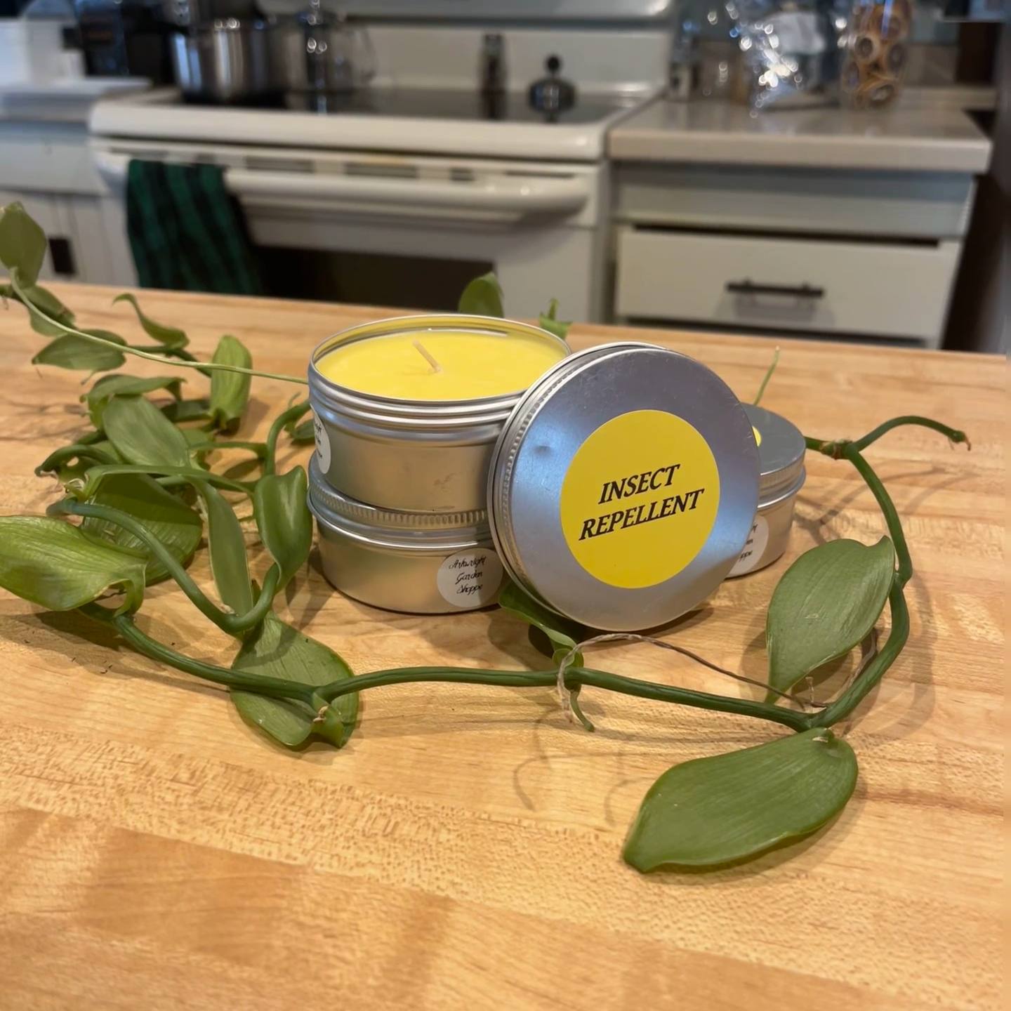 Insect Repellent Candle