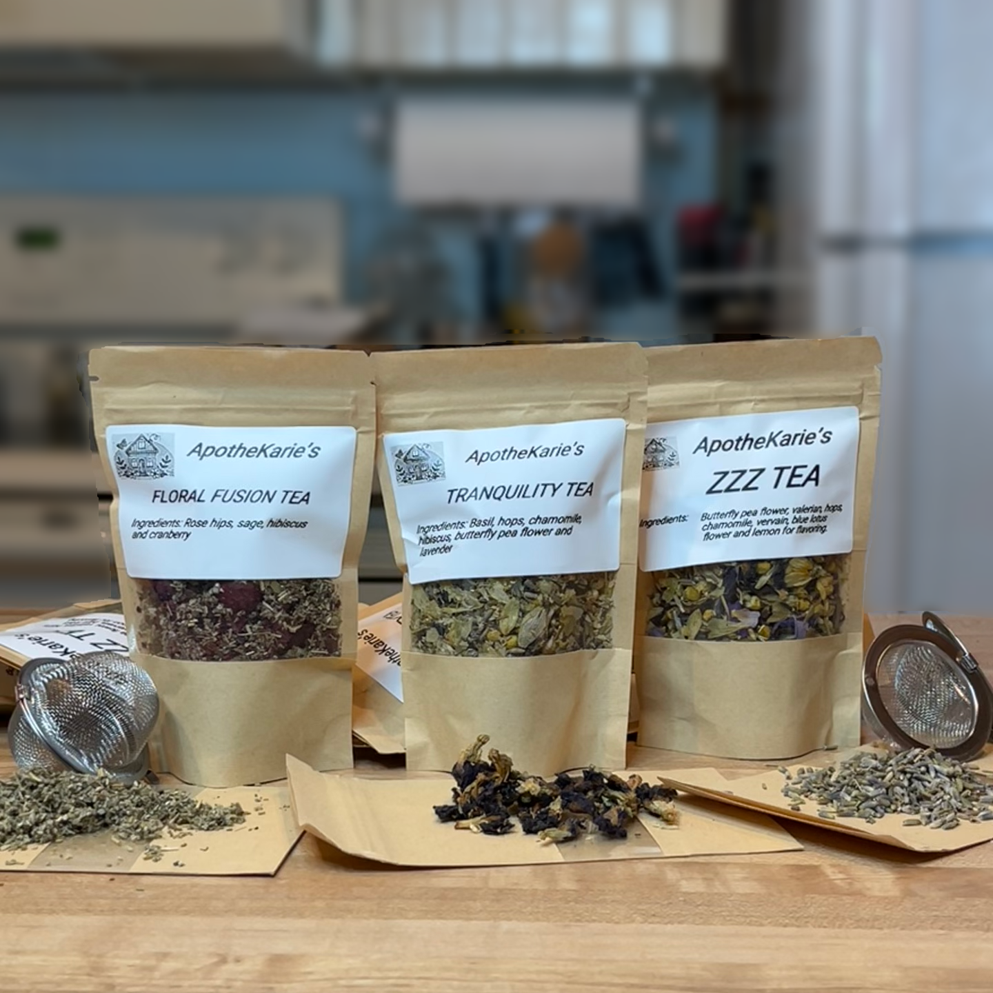 Your Choice of 3 Teas + Steeper Bundle
